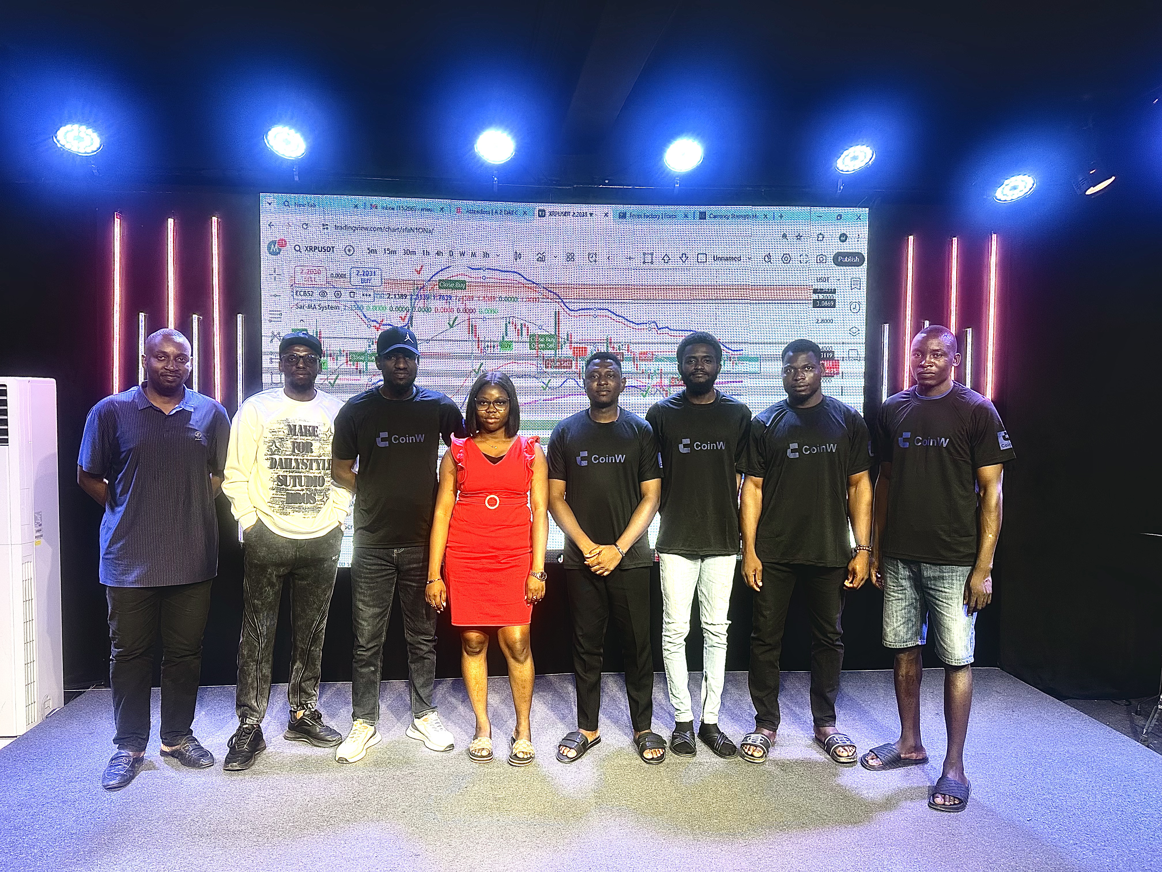 CoinW Abuja Brand Event